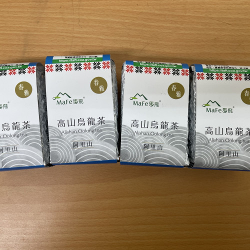 0426清轉+0427清花各一半-2024春茶-阿里山高山烏龍茶-『一斤』以上賣場-4兩包裝