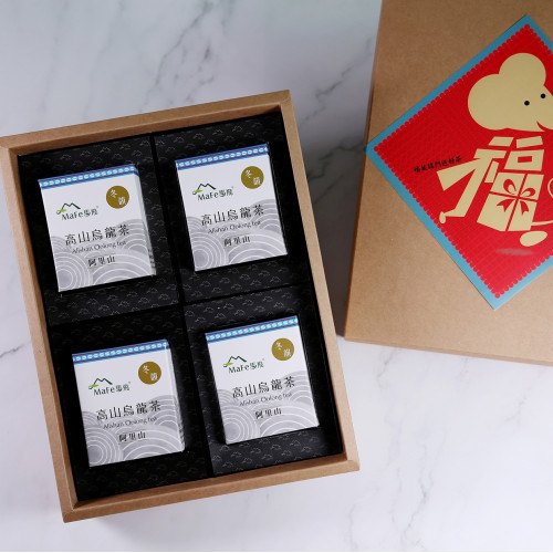 半斤禮盒-阿里山高山烏龍茶-2023冬茶-10/26清花+10/27清轉各半